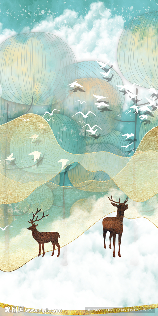 别墅 高档简欧玄关 tIf分层