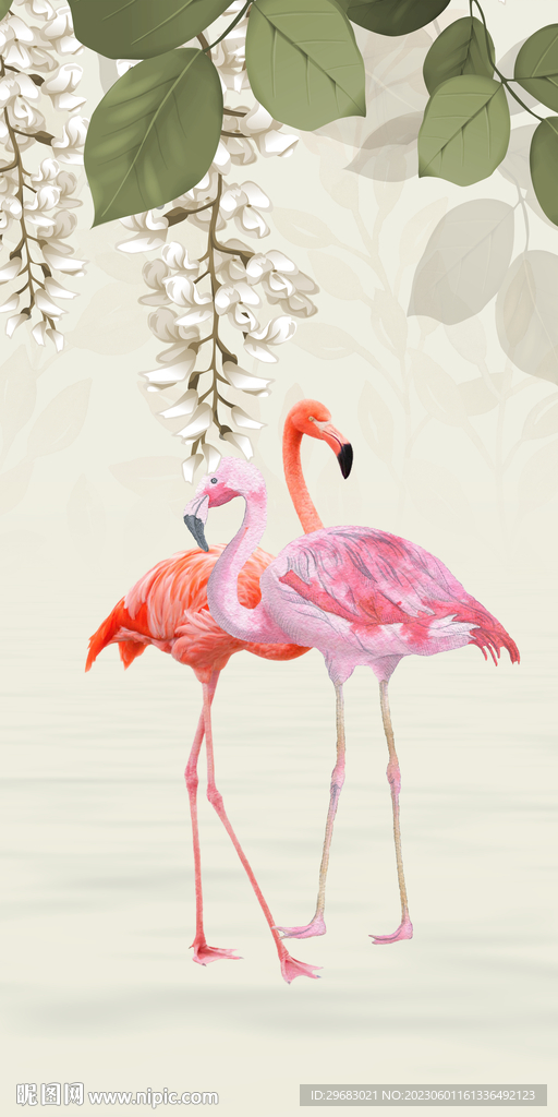 手绘 豪华欧式玄关 tIf分层