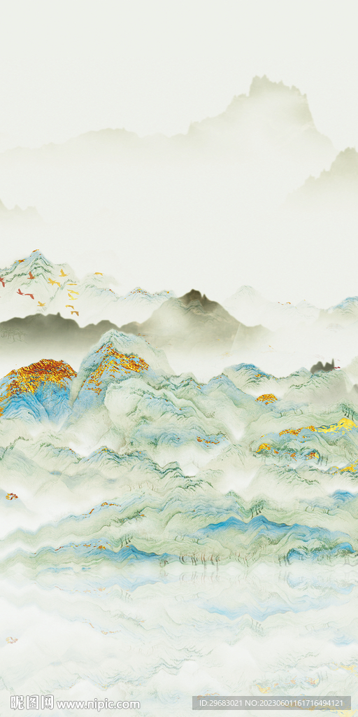 清晰 爆款中式玄关 TiF分层