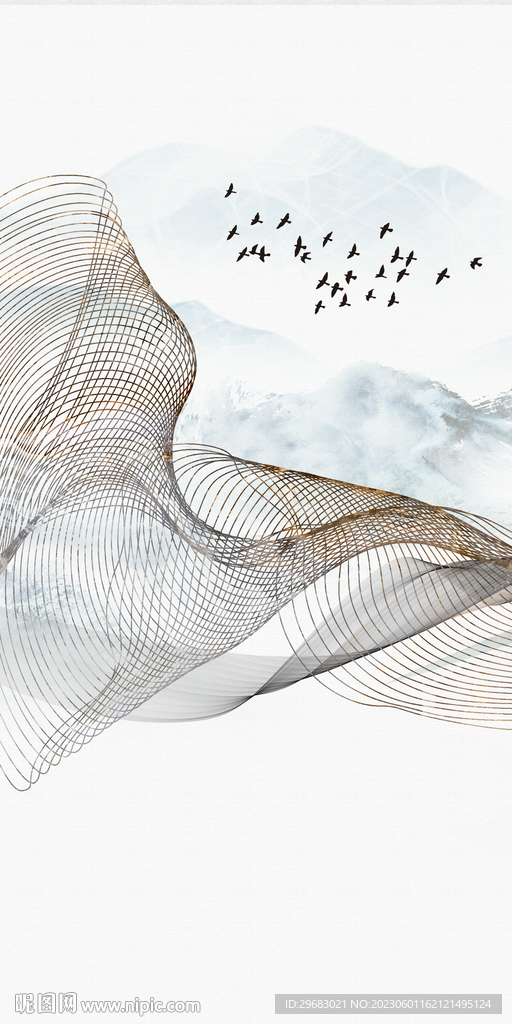 新款 爆款中式玄关 TiF分层