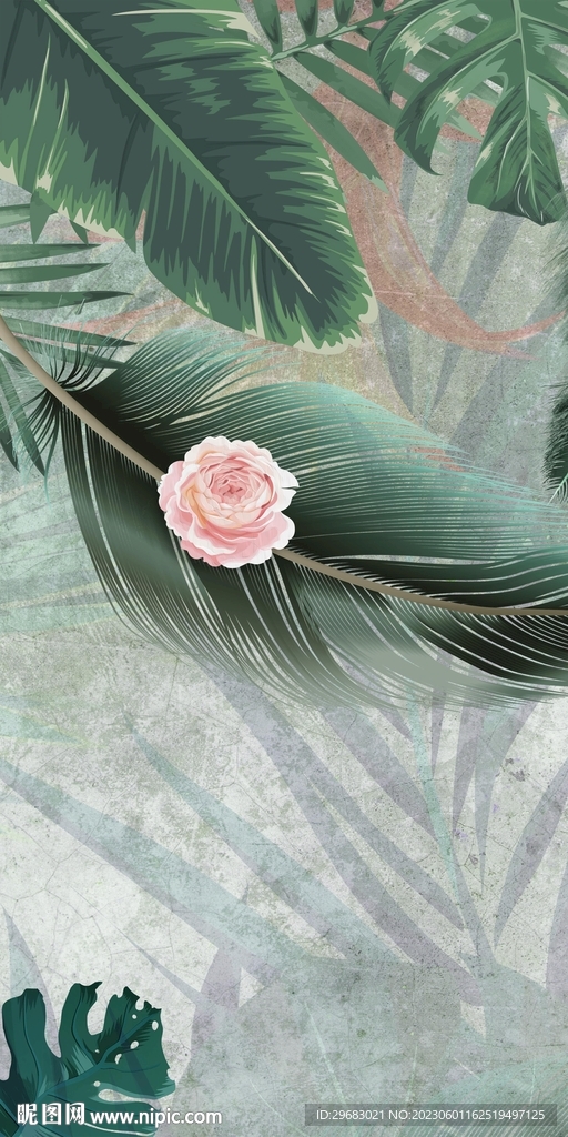 简约 高端新品玄关 tIf分层