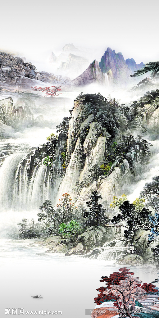 中式 简约新款玄关 TiF分层