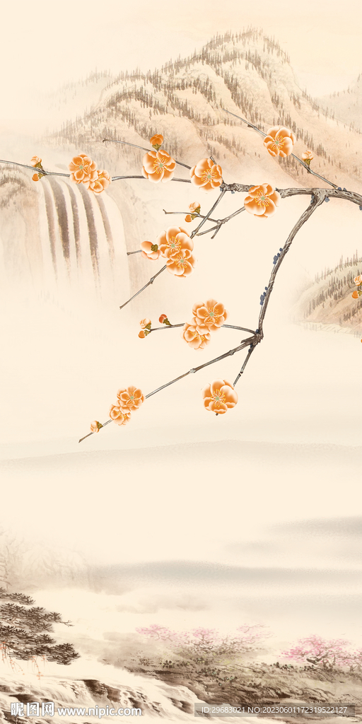 现代 最新玄关新画 Tif分层