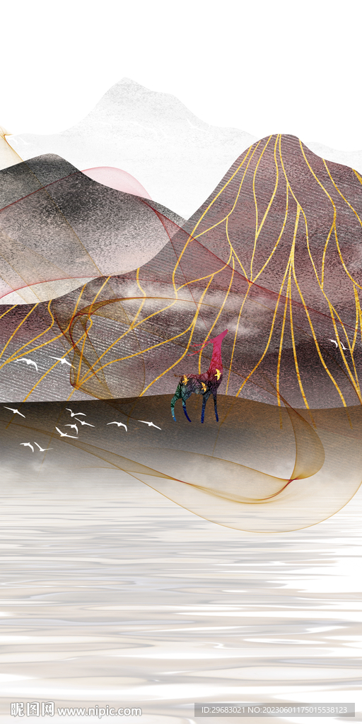 人气 最新山水玄关 TiF分层