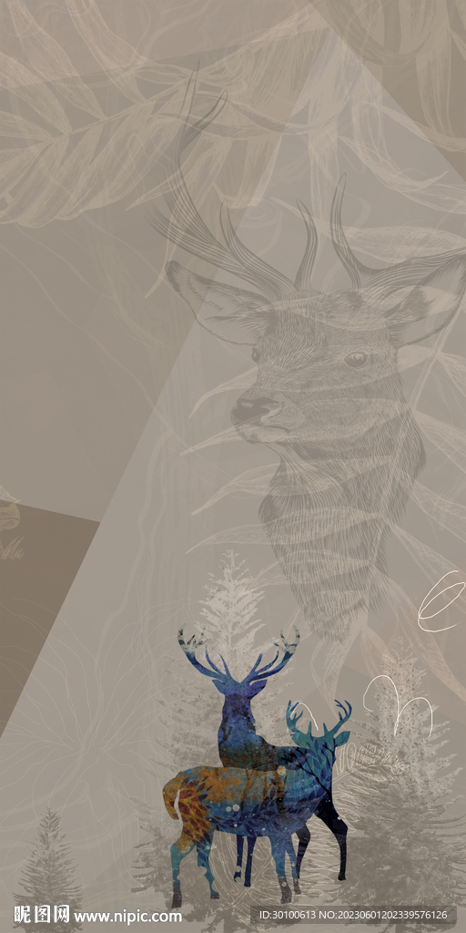 人气 轻奢清晰玄关 TIf分层