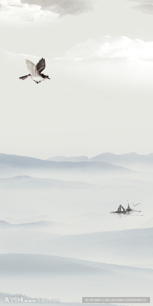 新款 山水新品玄关 TiF分层