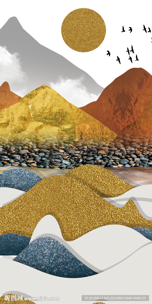 奢华 现代高清玄关 tiF分层