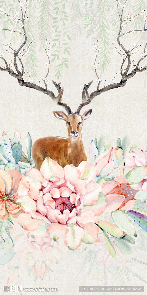 现代 清晰北欧玄关 TIf分层