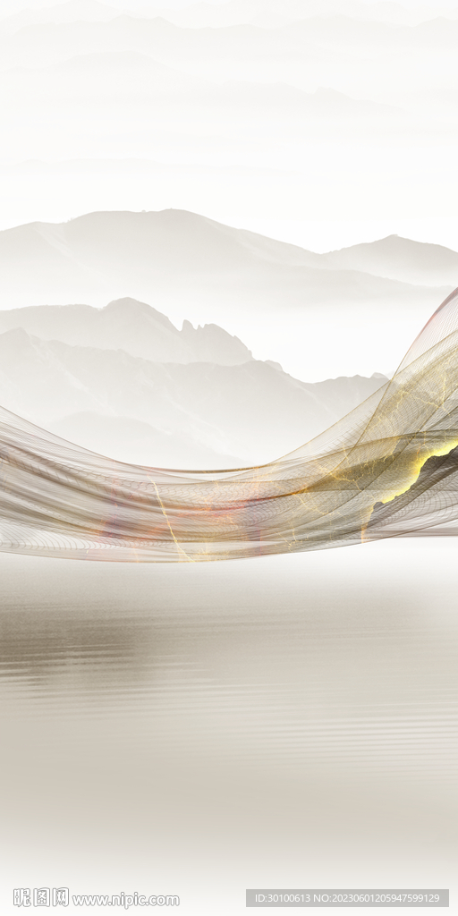 新品 中式现代玄关 TiF分层