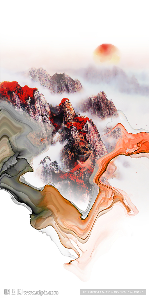 大气 清晰中式玄关 tiF分层