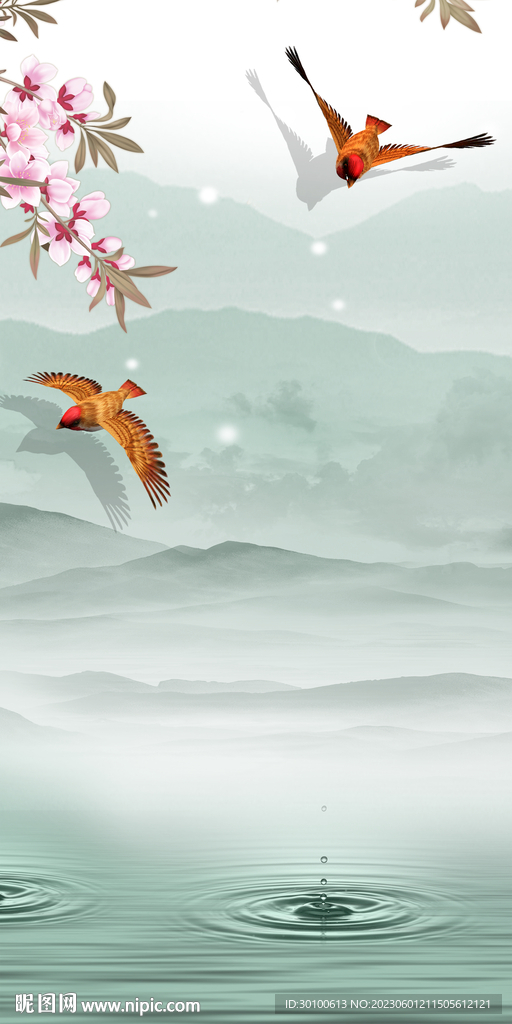 新款 中式简约玄关 TiF分层