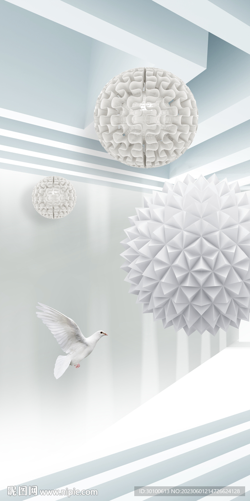 简约 高清北欧玄关 TIF分层