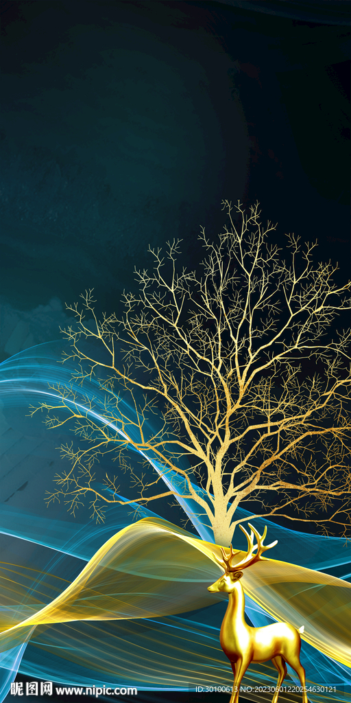 豪华 高清北欧玄关 TIF分层