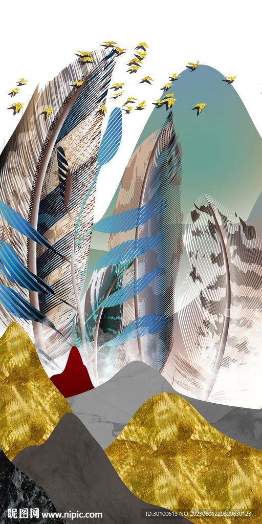 大气 高清北欧玄关 TIF分层