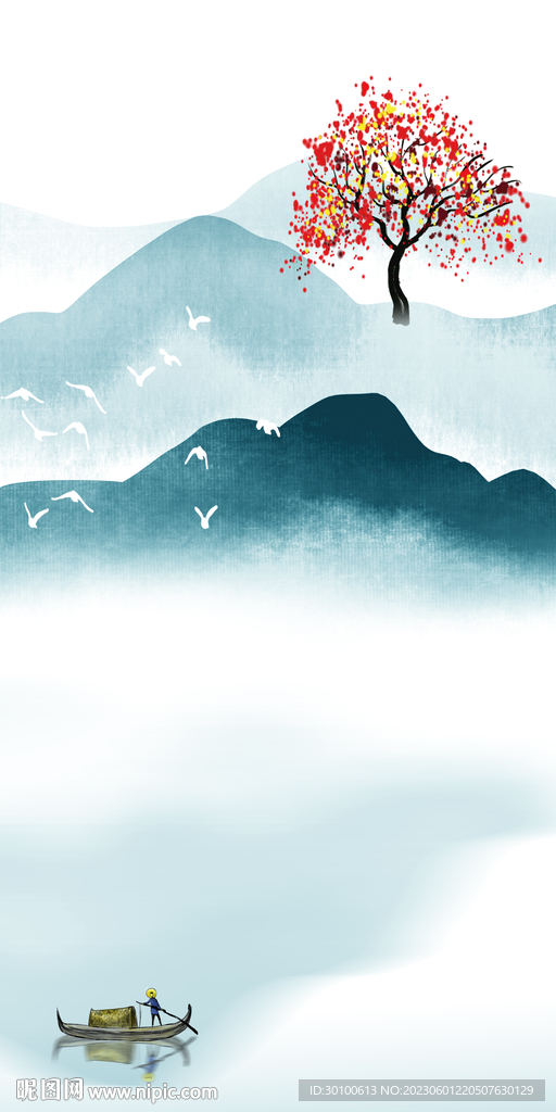 蓝色 高清新品玄关 TiF分层