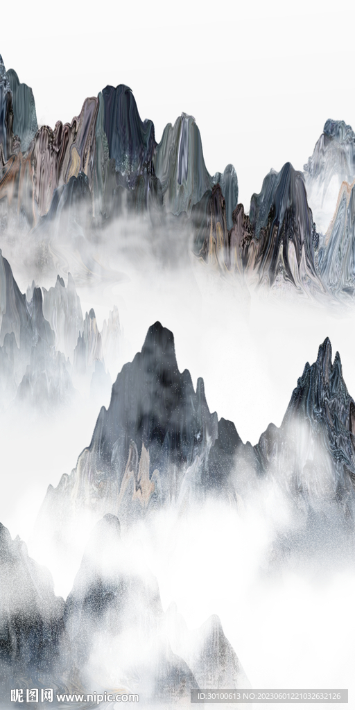 现代 高清新品玄关 TiF分层