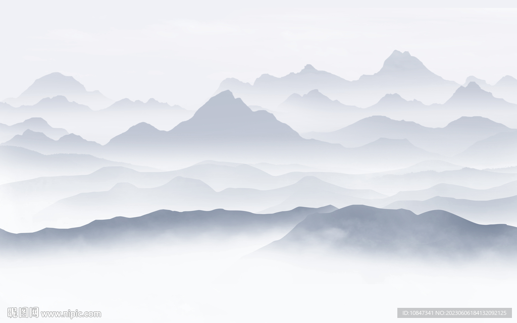 意境 高档最新山水 tIf分层