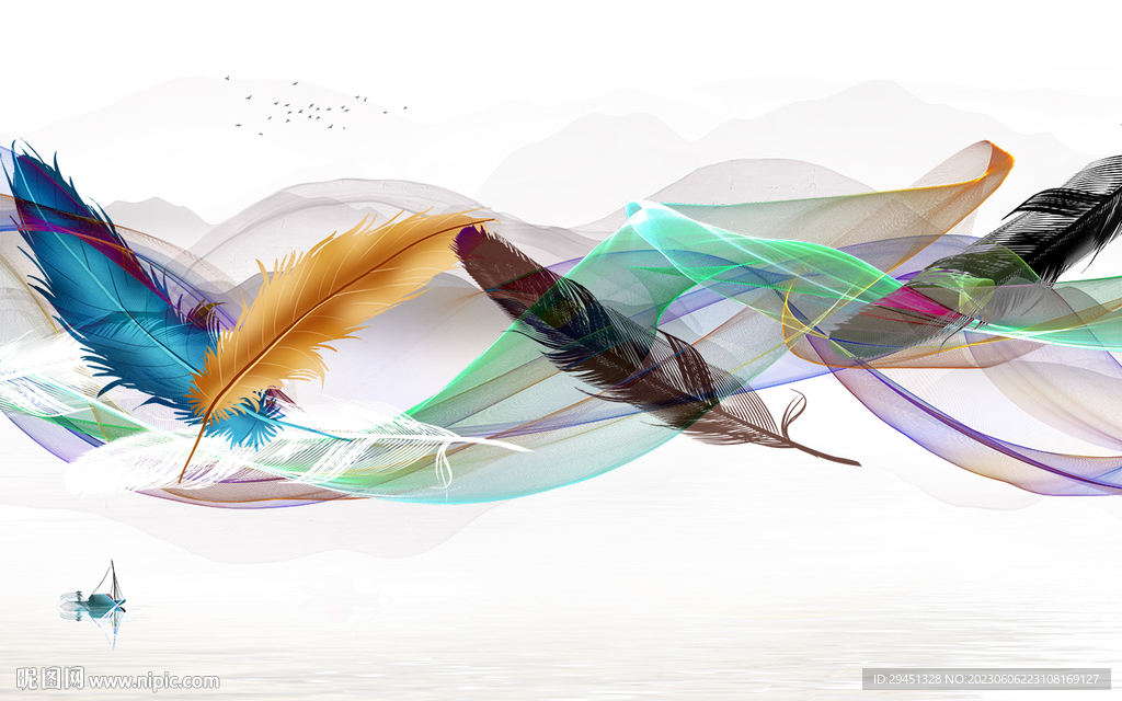 大气 意境高清山水 Tif分层