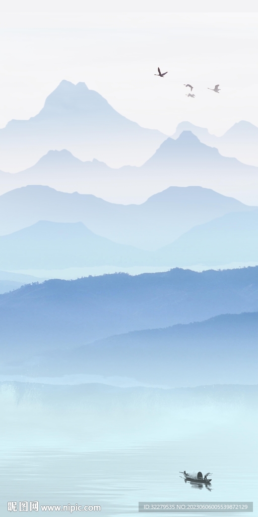 蓝色 高清奢雅玄关 tIf分层