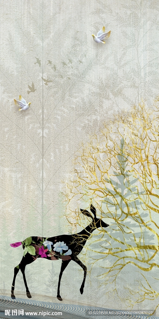 奢雅 豪华简欧玄关 tIF分层