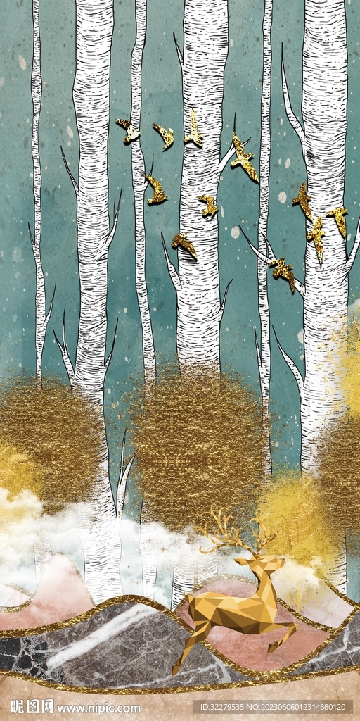 现代 豪华简欧玄关 tIF分层