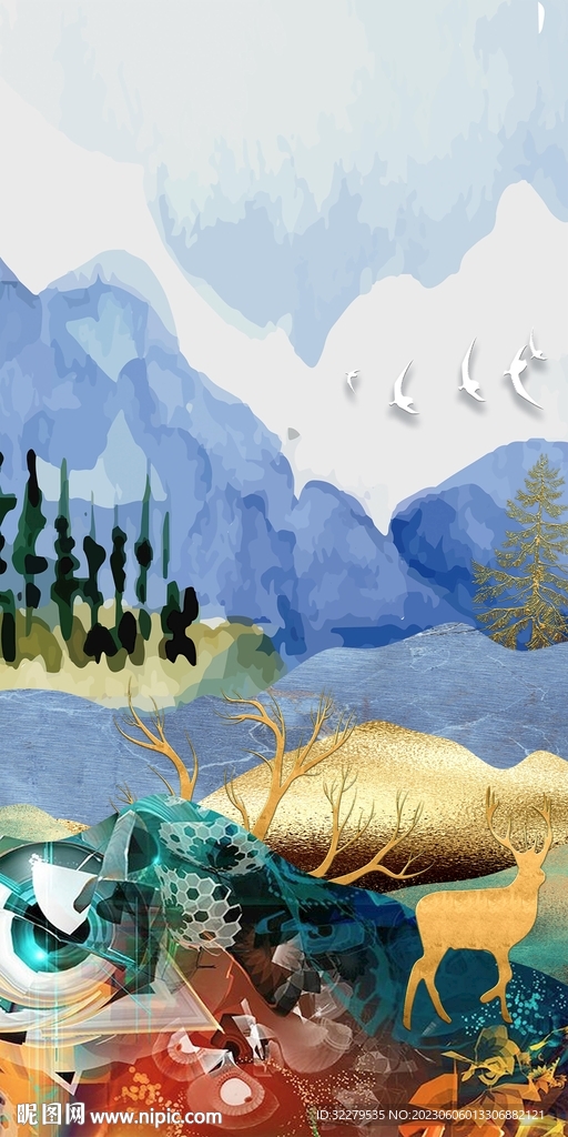 新款 高端高雅玄关 tIf分层