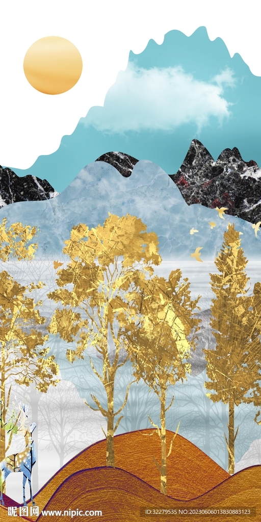 奢华 高端高雅玄关 tIf分层