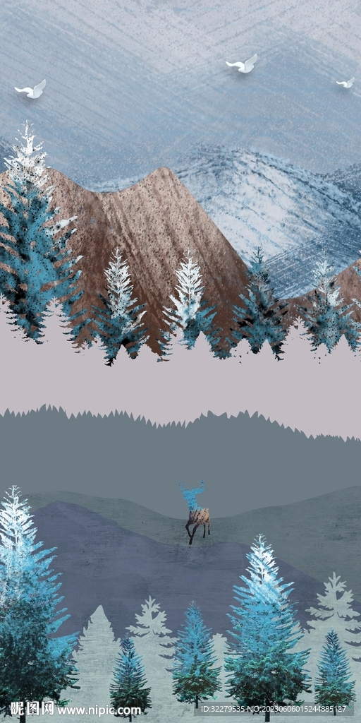 别墅 豪华简欧玄关 tIF分层