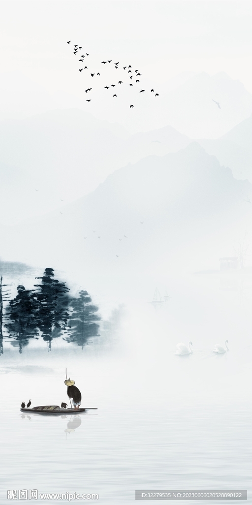 蓝色 高端高清玄关 tIf分层