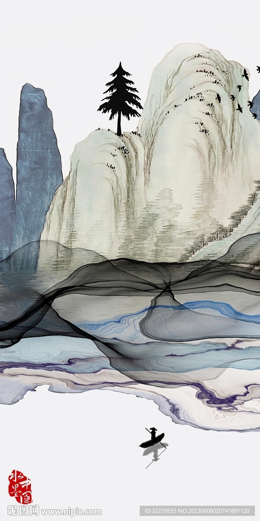 大气 意境高清玄关 tIf分层