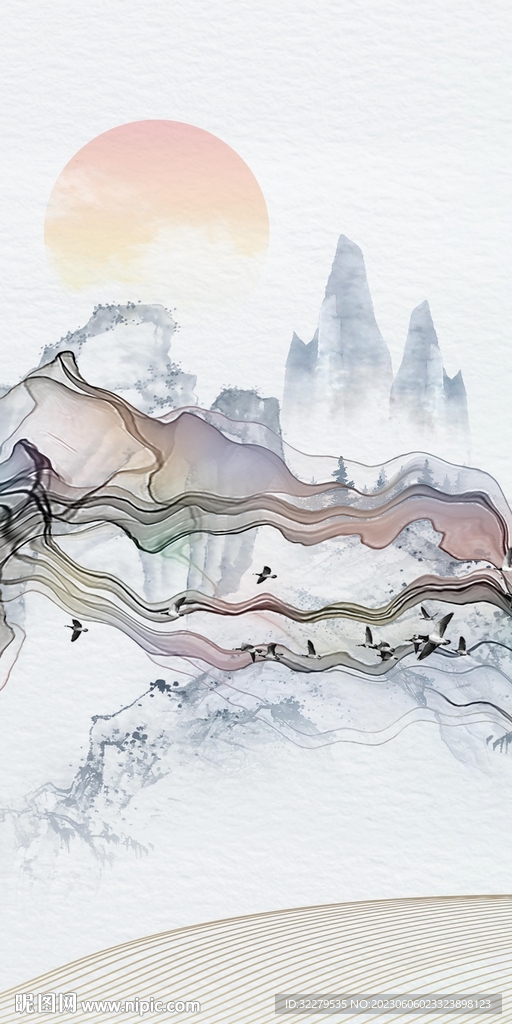 人气 高清奢雅玄关 tIf分层