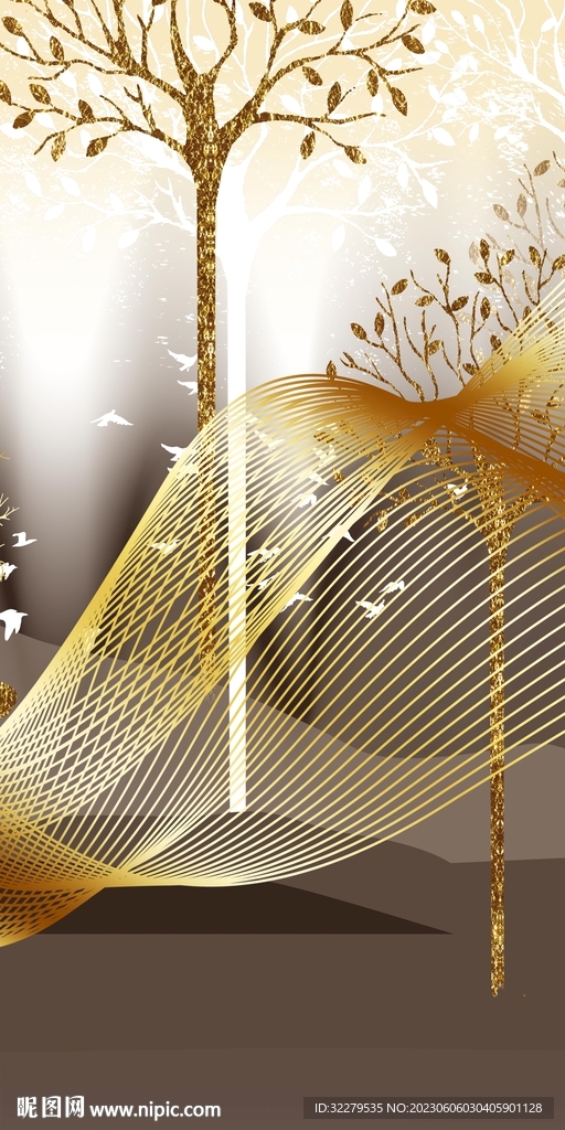  现代奢华玄关 tIf分层