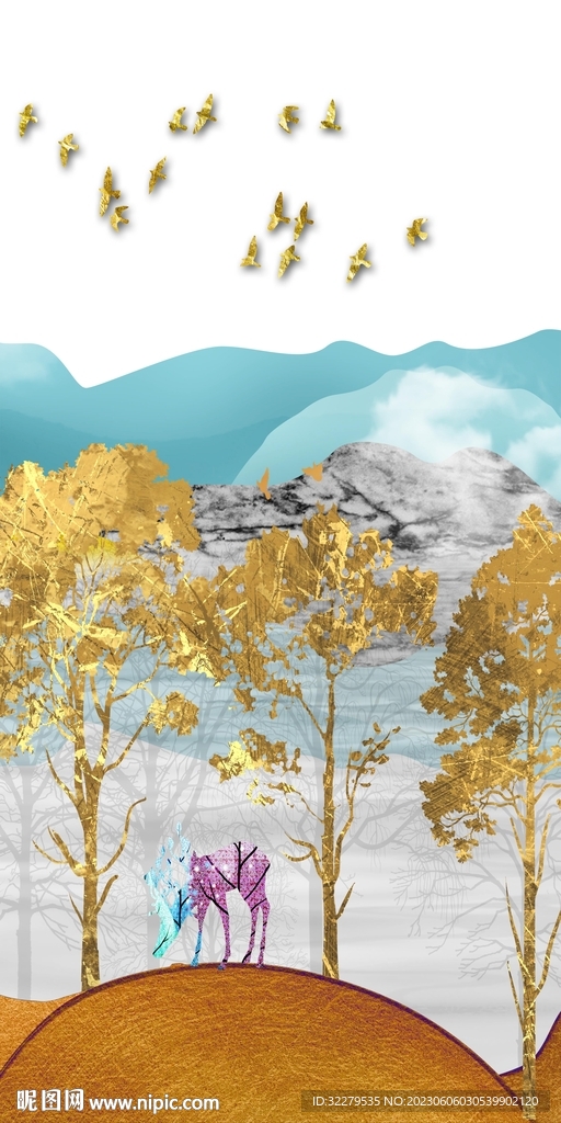 高端 现代奢华玄关 tIf分层