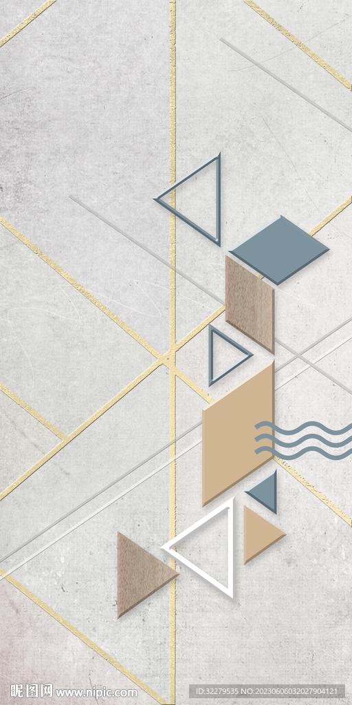 现代 别墅欧式玄关 tIF分层