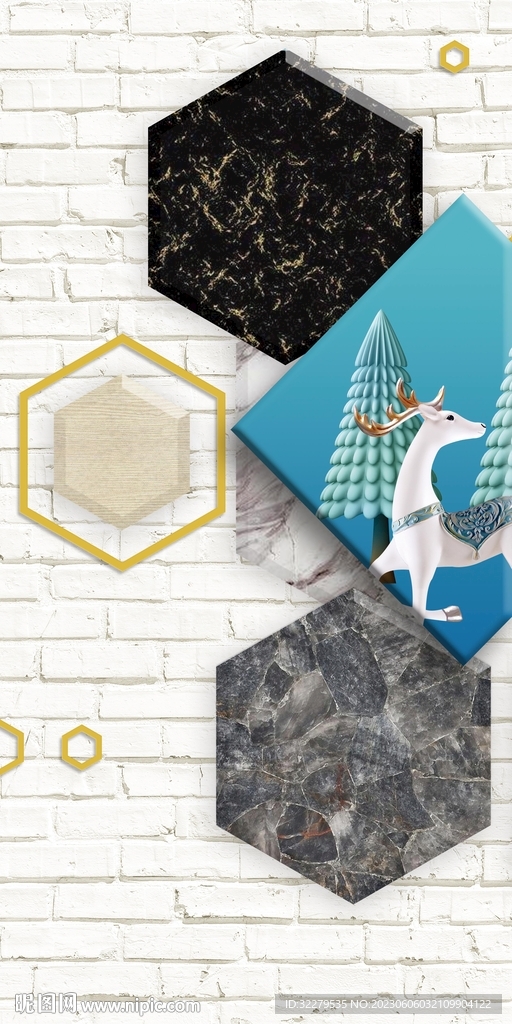 极简 爆款欧式玄关 TIF分层