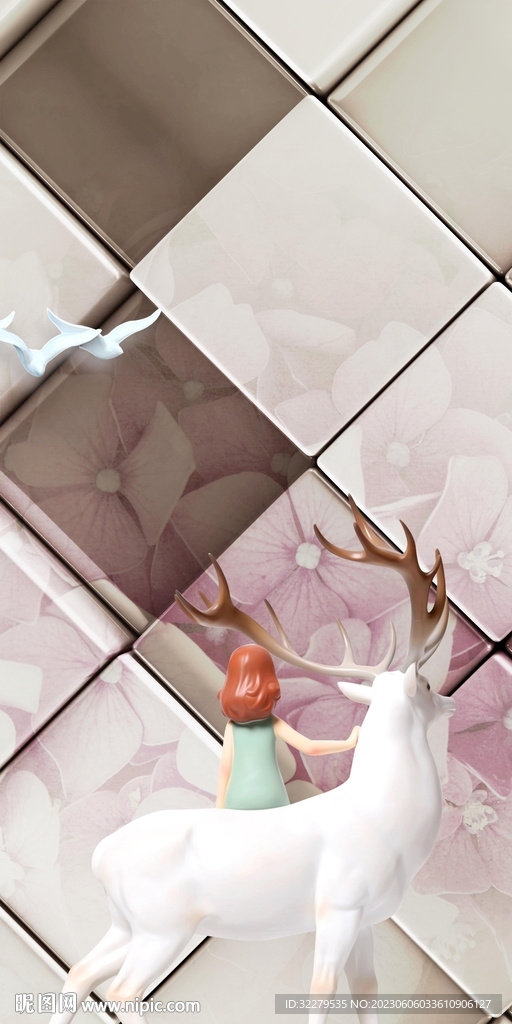 简约 爆款欧式玄关 TIF分层