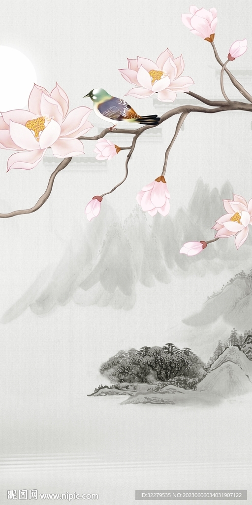 现代 新款中式玄关 tIf分层