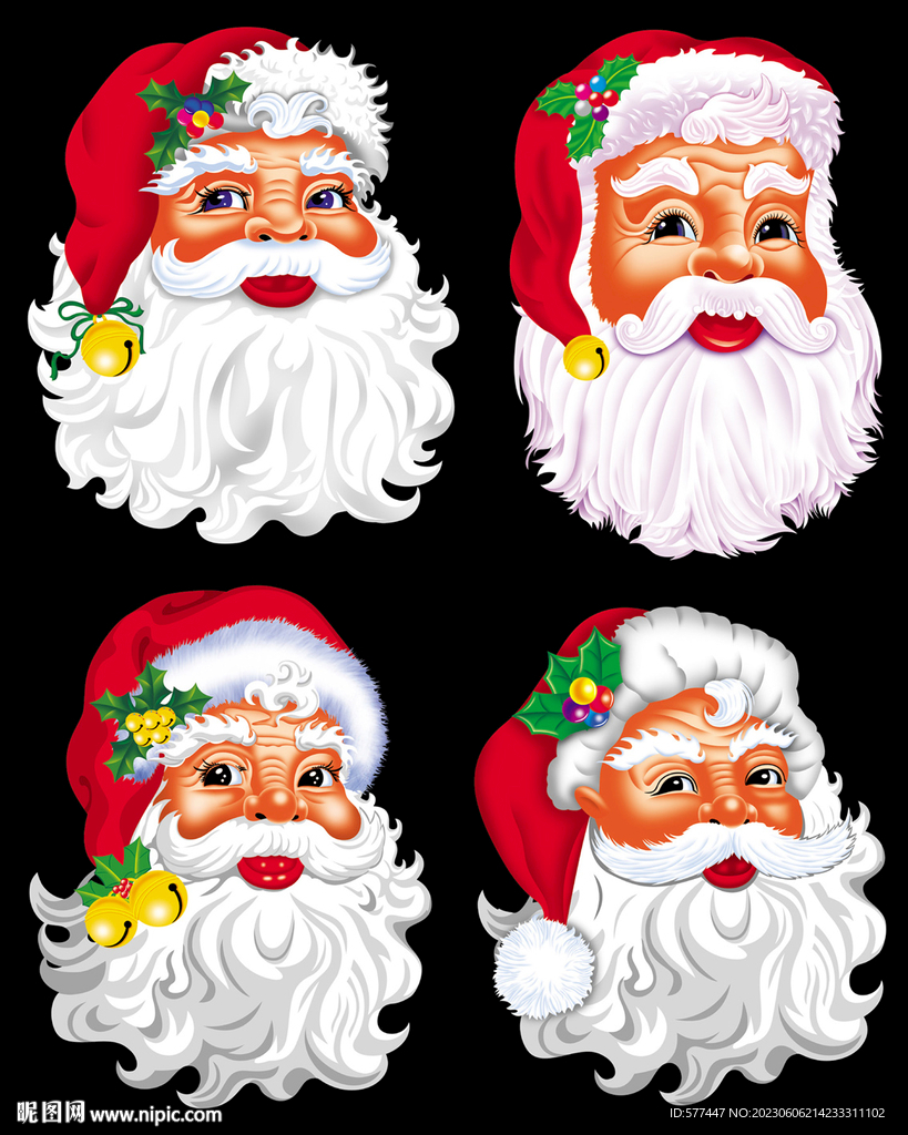 圣诞老人头