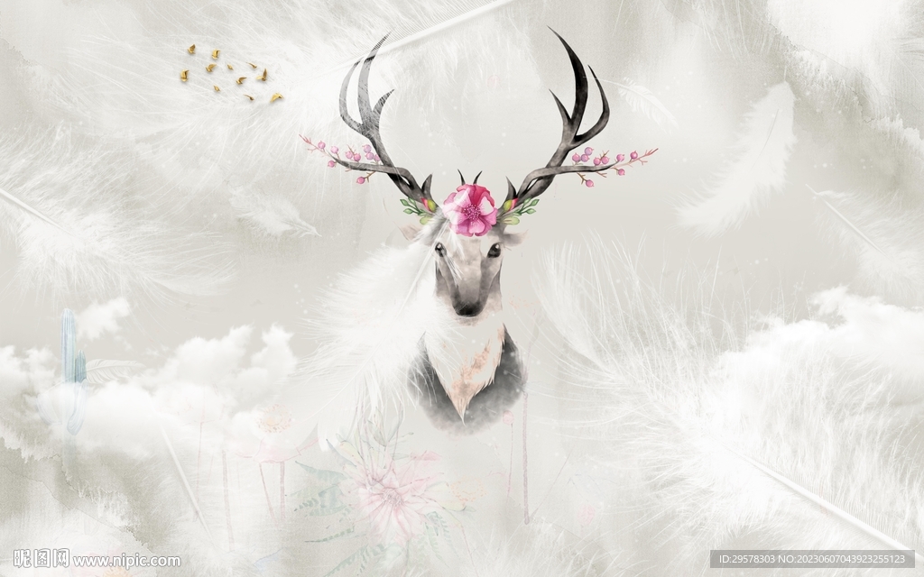 大气 高档新装饰画 TIf分层