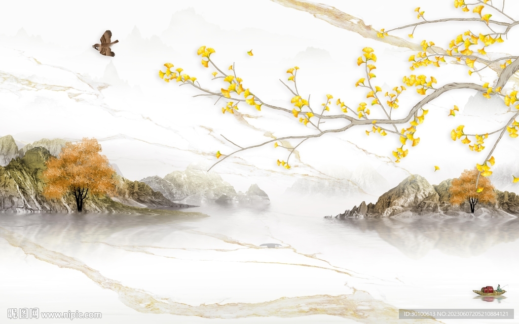 最新 高端现代山水 tiF分层