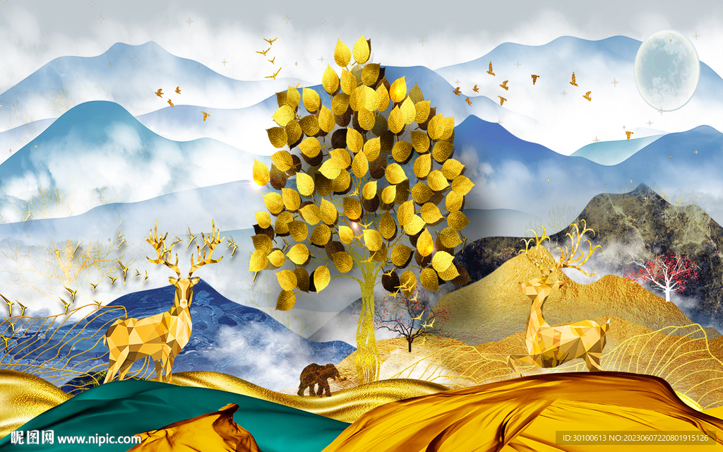 大气 高端现代山水 tiF分层