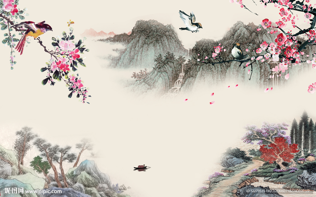 爆款 岩板最新山水 TiF分层