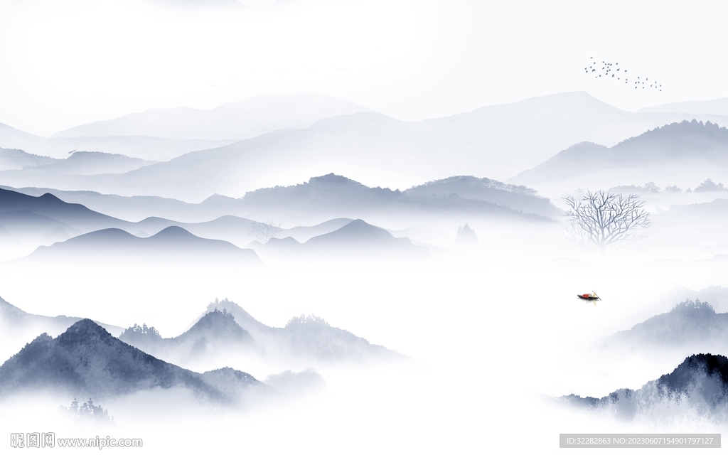 沙发 最新爆款山水 TIf分层