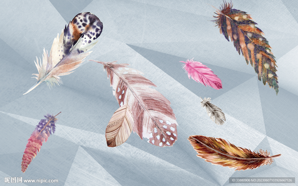 高清 欧式无框画 TIF分层 