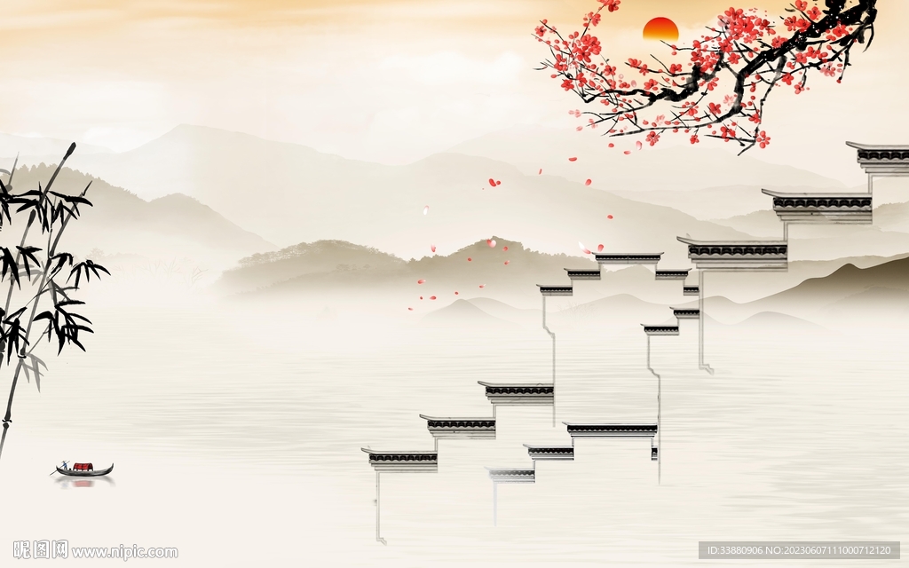 别墅 简奢新款山水 tiF分层