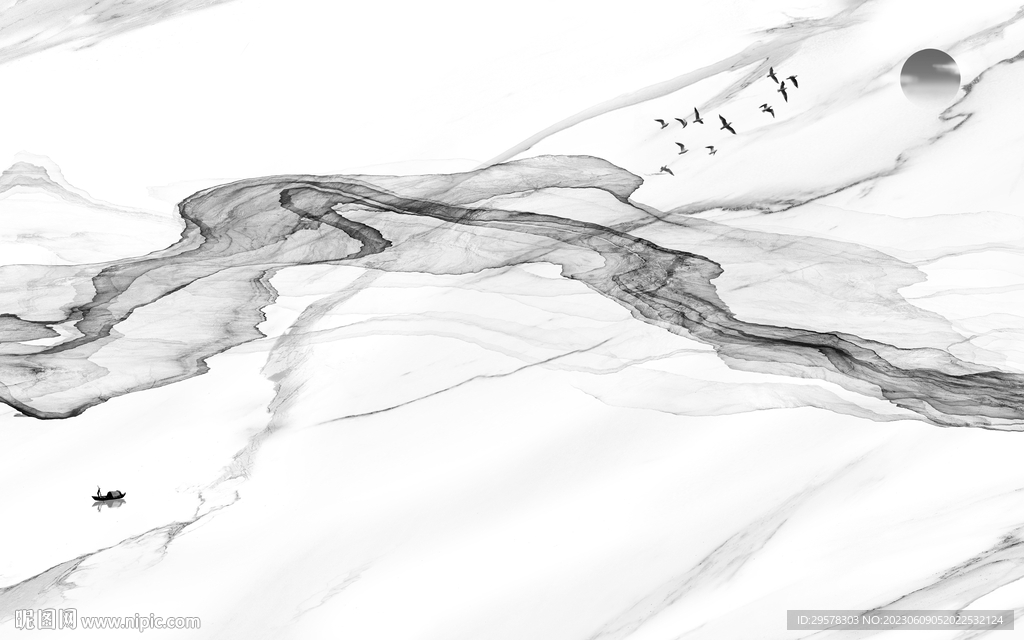 别墅 高清新款山水 TIf分层