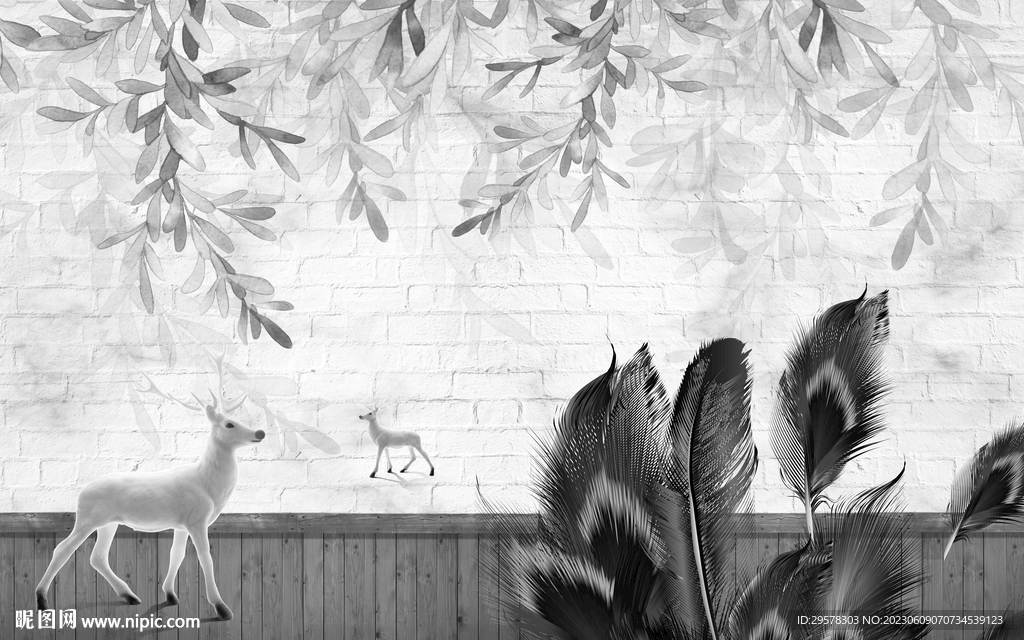 客厅 灰色新装饰画 TIF分层