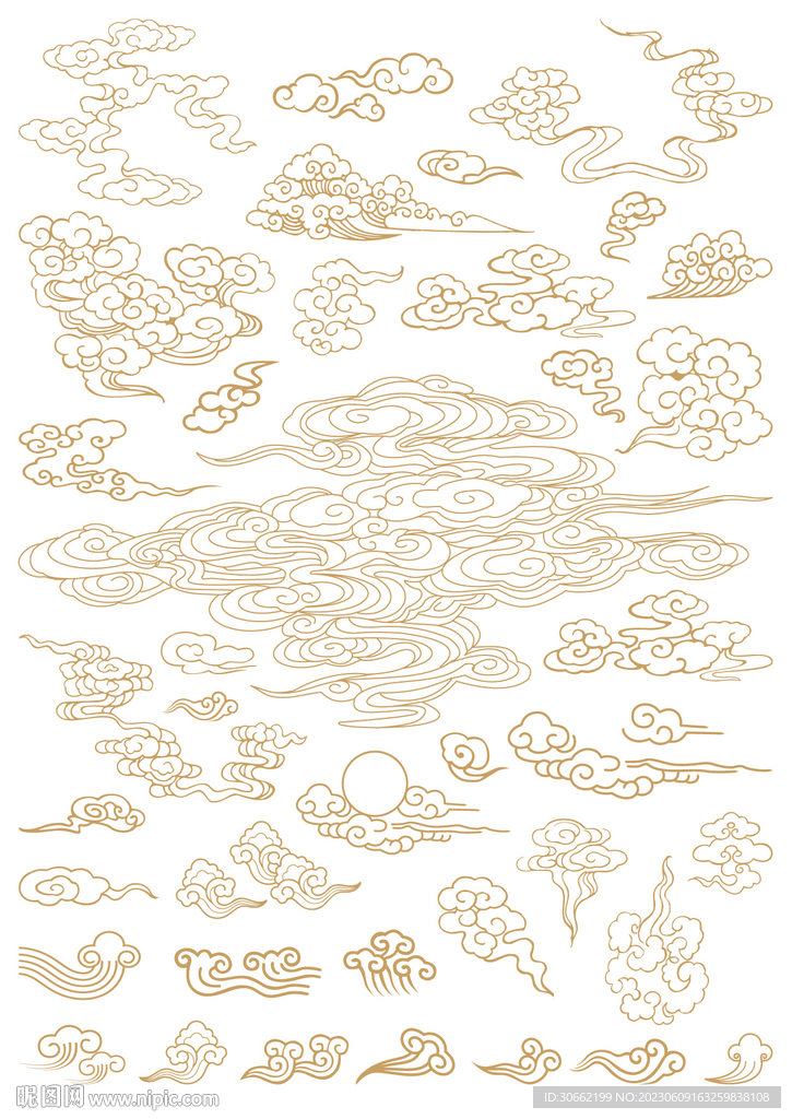 古风祥云云纹