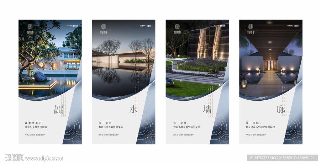 地产物料 价值展板