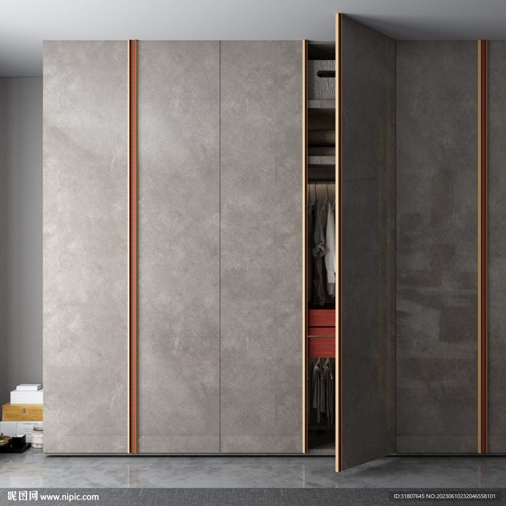 意式极简定制衣柜